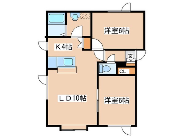 ﾌﾟﾘ-ｽﾞ3・7Ａの物件間取画像